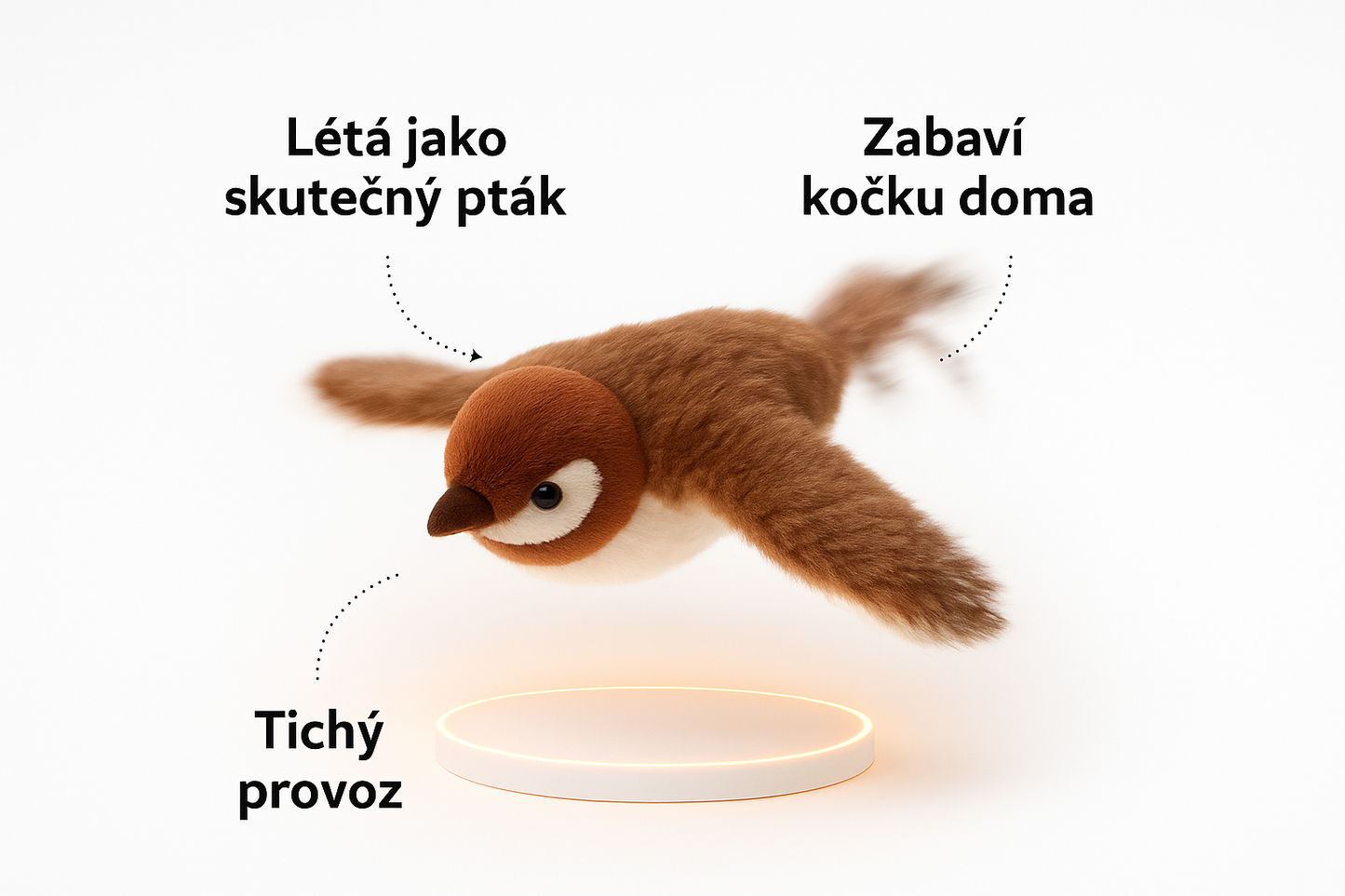 Pro Kočky - Lítající hračka